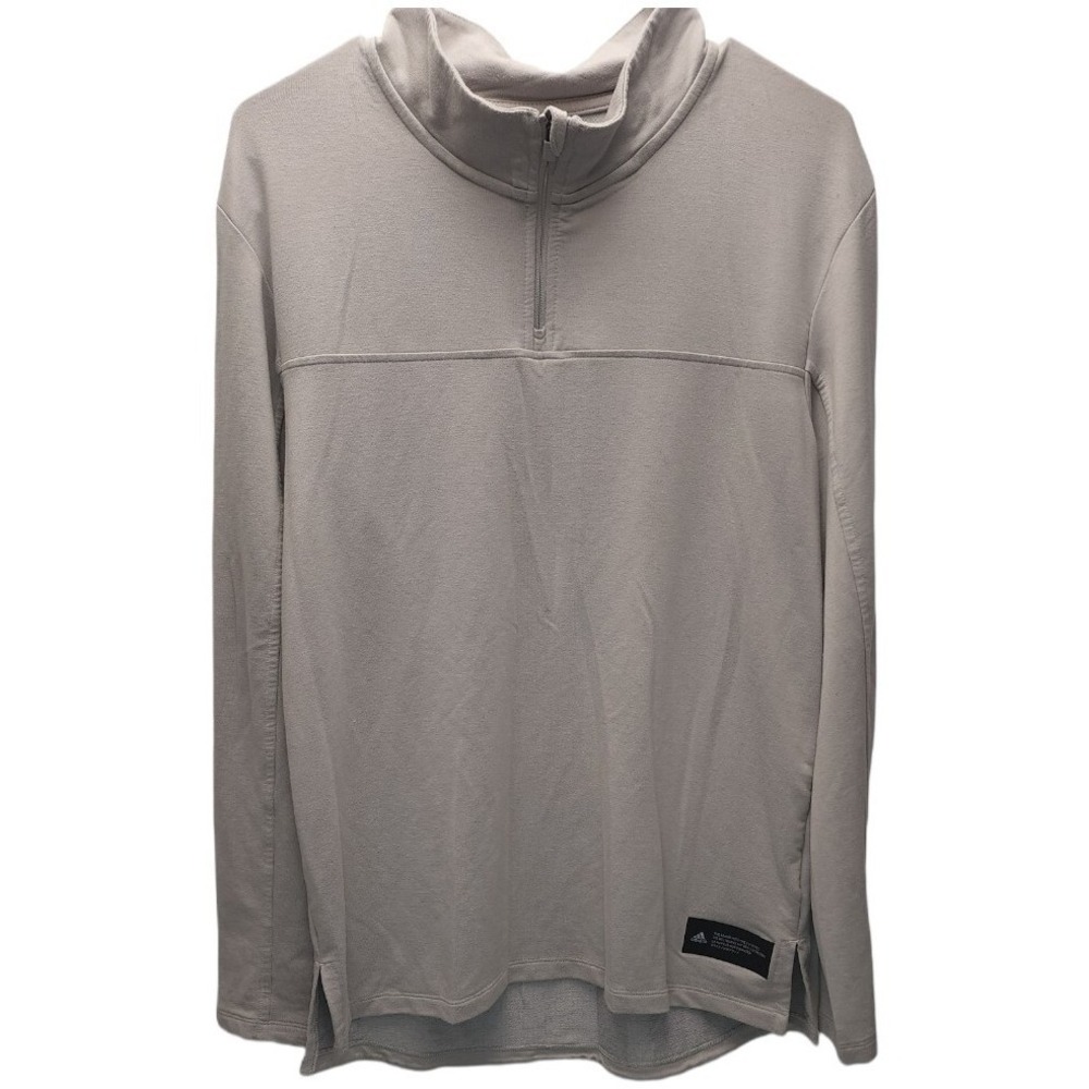 Mens Adidas Size M Aeroready Long Sleeve Athletic Gray Shirt